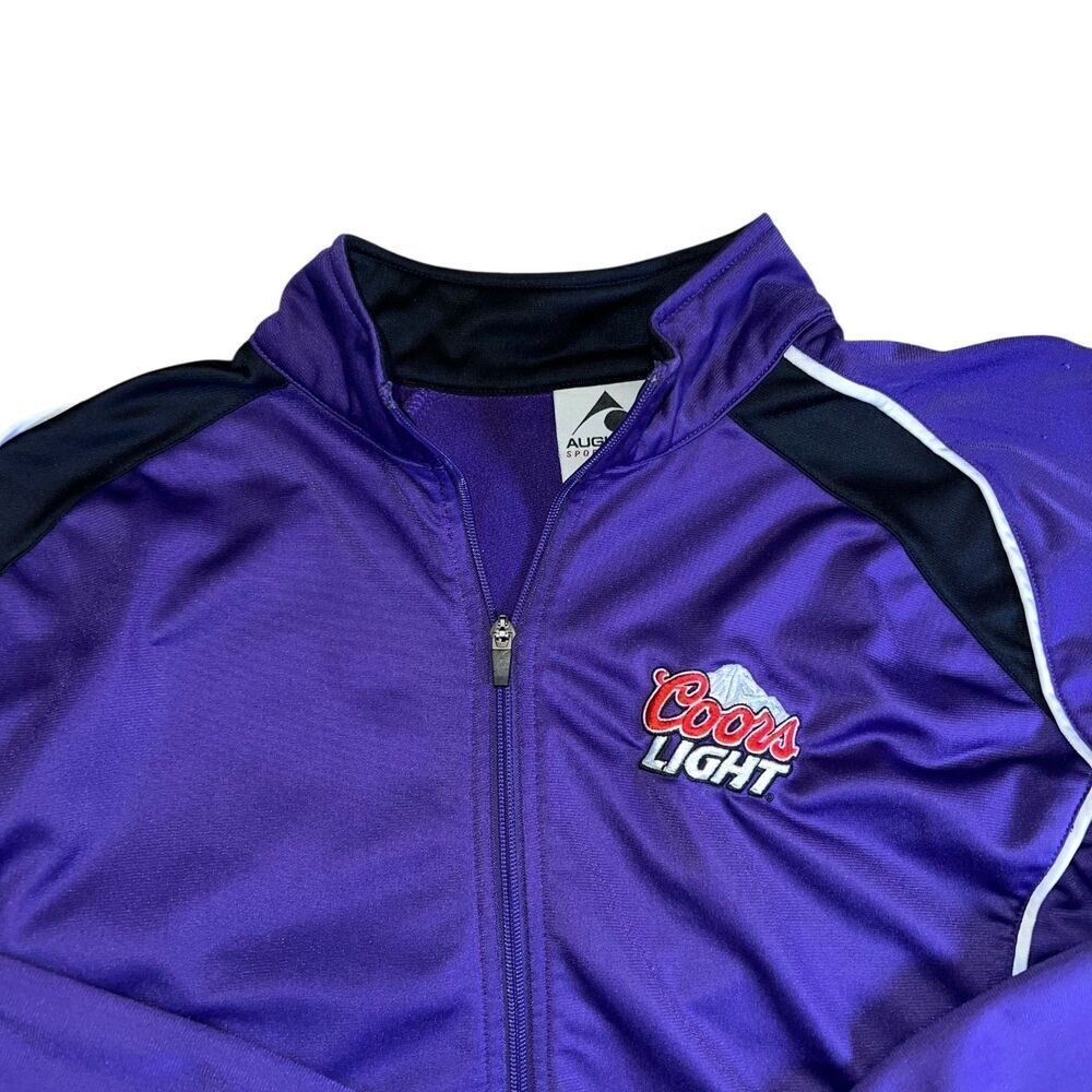 Coors Light Colorado Rockies Full Zip Sportswear Jacket Women's Size XL - Picture 3 of 10